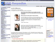 Tablet Screenshot of bios-info.de